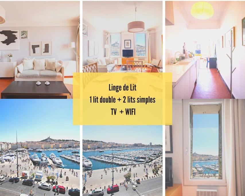 דירות מרסיי Cabana & Clin D'Oeil Sur Le Vieux Port מראה חיצוני תמונה
